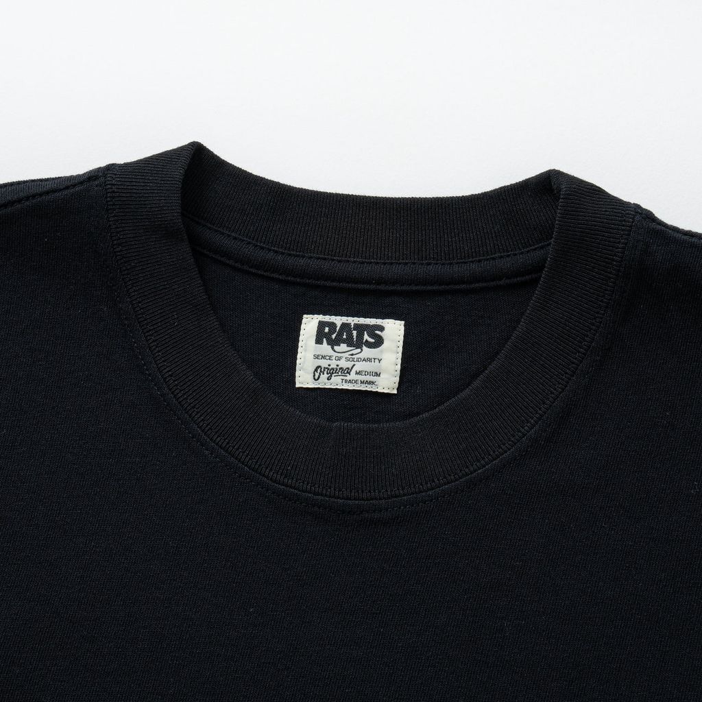 RATS CIRCLE POCKET TEE BACK PRINT