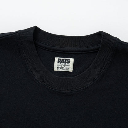 RATS CIRCLE POCKET TEE BACK PRINT