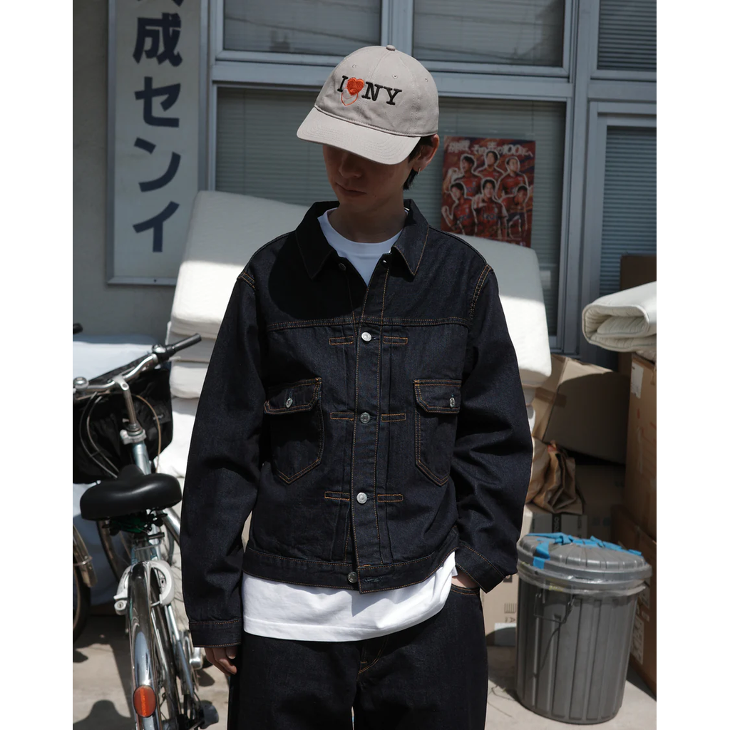 ANACHRONORM  DOUBLE POCKET DENIM JACKET INDIGO