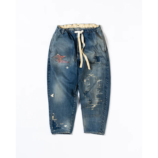 ANACHRONORM  52's SELVEDGE DENIM REMAKED EASY PANTS INDIGO