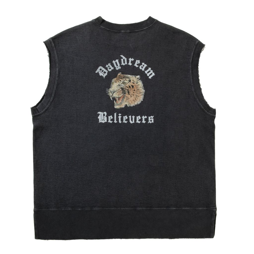 NEXUSVII. DAMAGED FLOCKY CREW VEST