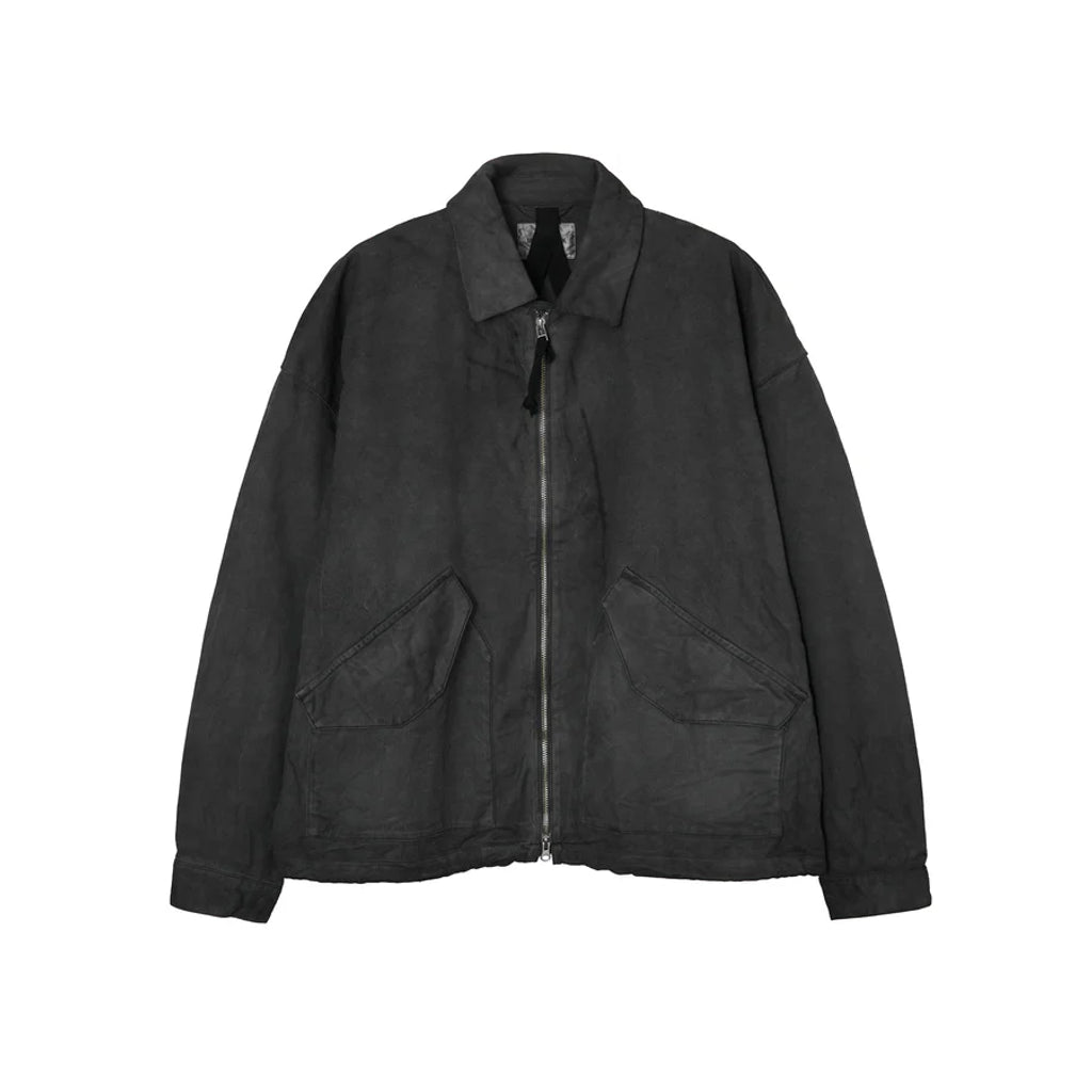 MAGIC STICK CWUMOD ZIP JACKET (FADED GREY) 26SS-MS2-011