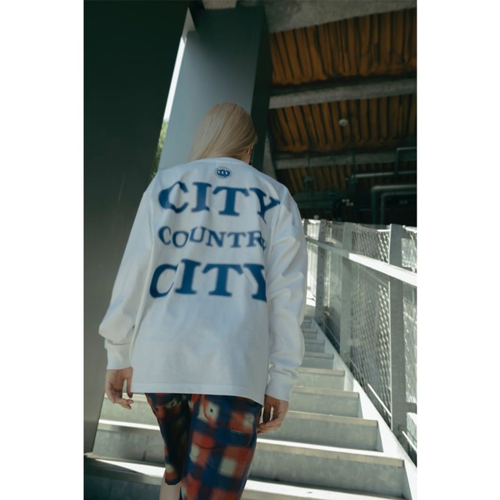 CITY COUNTRY CITY COTTON L/S T-SHIRT_CITY COUNTRY CITY