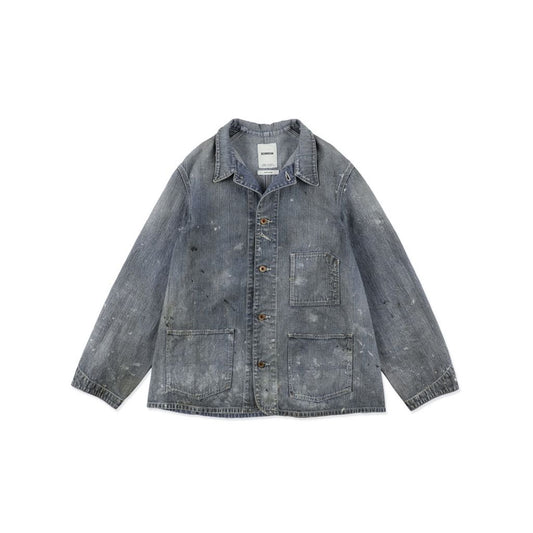 BOW WOW PAINT-STAINED ENGINEER'S COVERALL