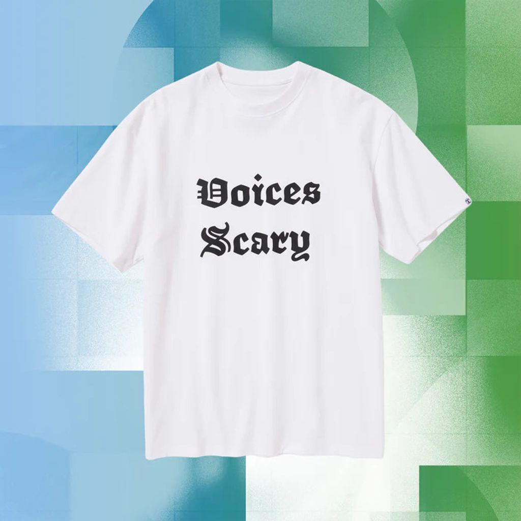 HOMBRENINO S/S PRINT TEE (VOICES SCARY)