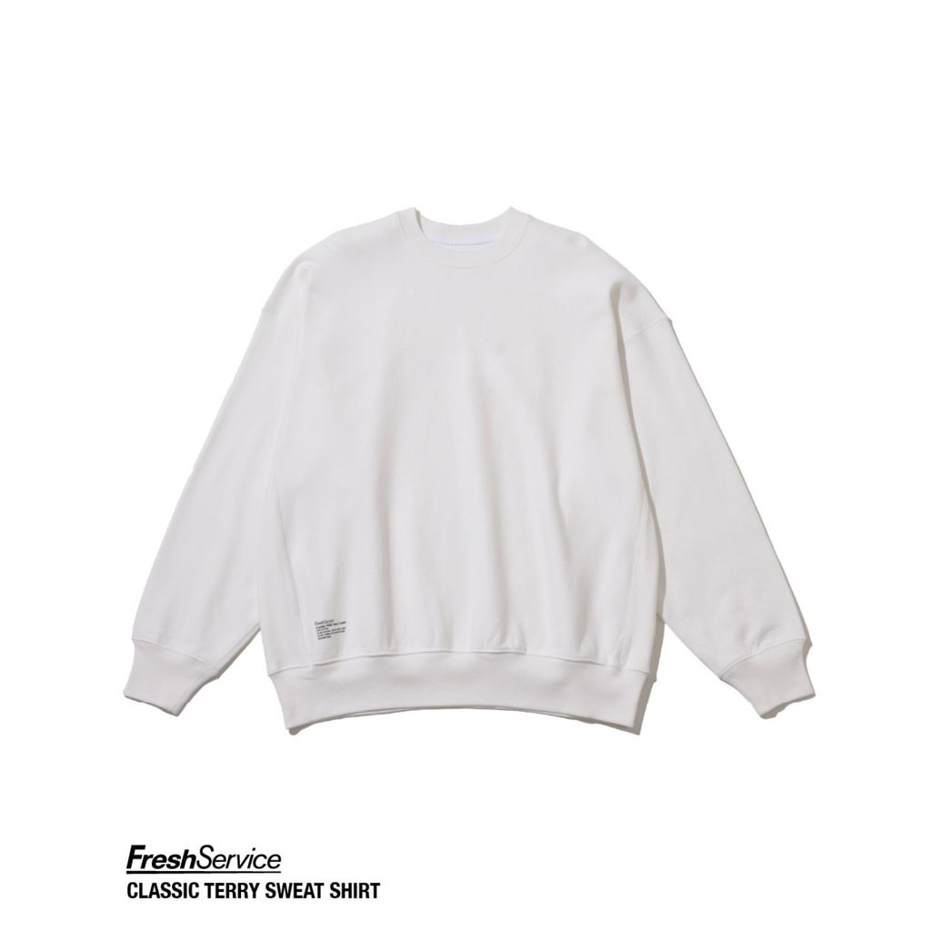 FreshService "CLASSIC TERRY SWEAT SHIRT"