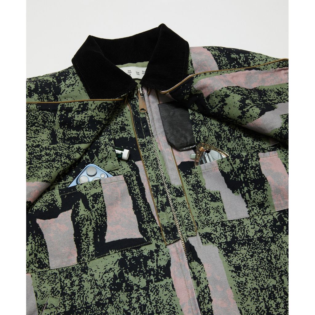 BAL COTTON CANVAS STEALTH POCKET WORK JACKET