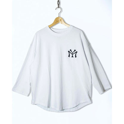 ANDFAMILYS Heavy 3/4 Length Loose Tee - YM-