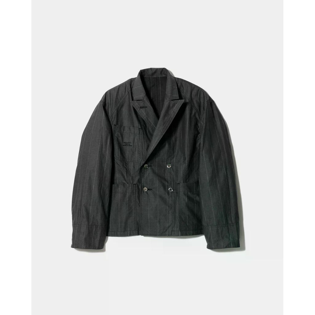 beautiful people cotton stripesuiting reversible jacket
