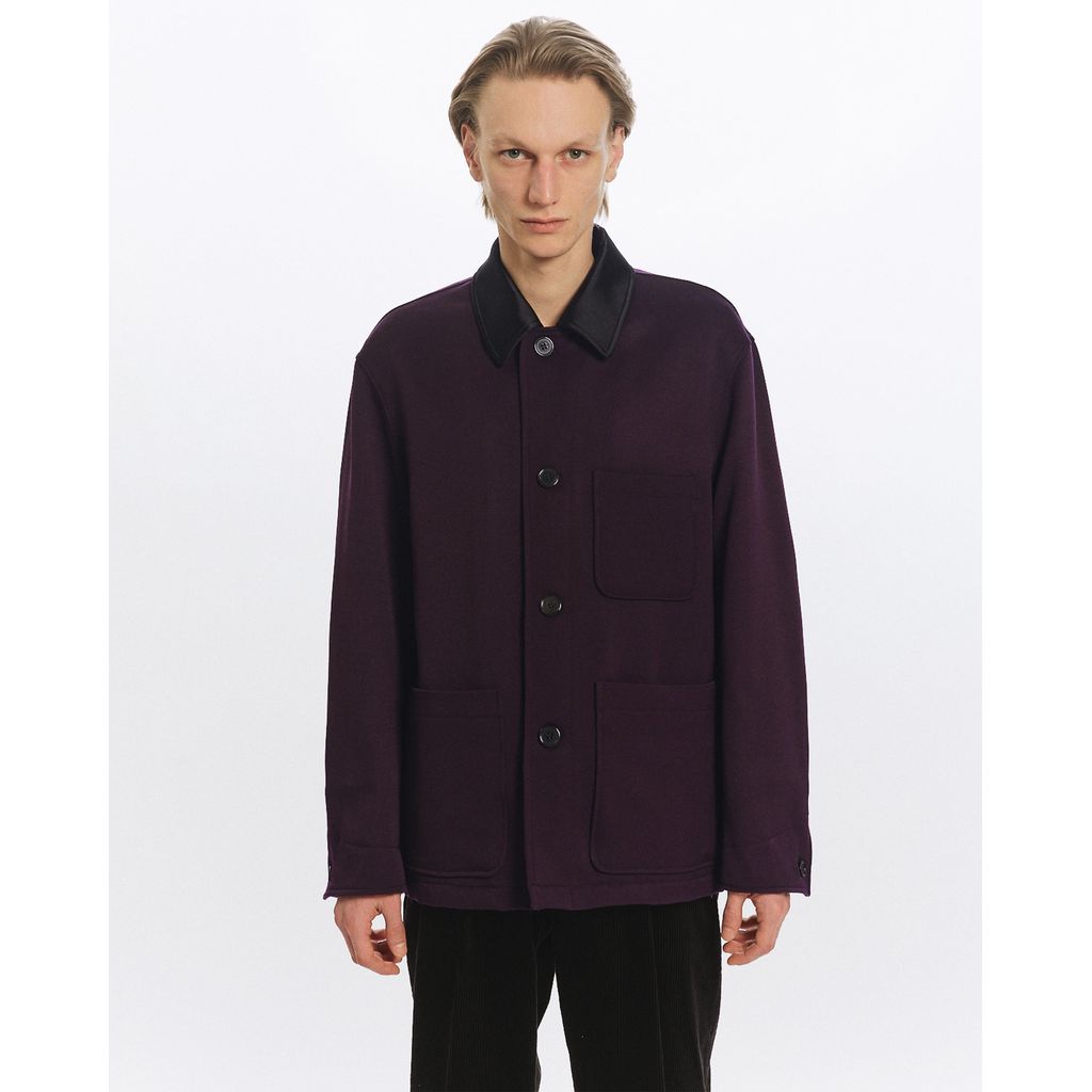 MARKAWARE Polwarth Tuxedo Cloth Tuxedo Coverall – MAROON WEBSTORE