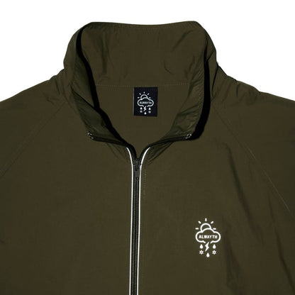 ALWAYTH / TRAINING JACKET ＆ PANTS SET / REFLECT PRINTED /  OLIVE