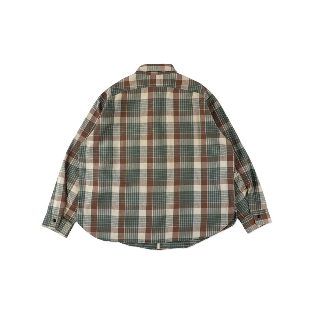 BOW WOW  MOUNTAIN POCKET FLANNEL SHIRT