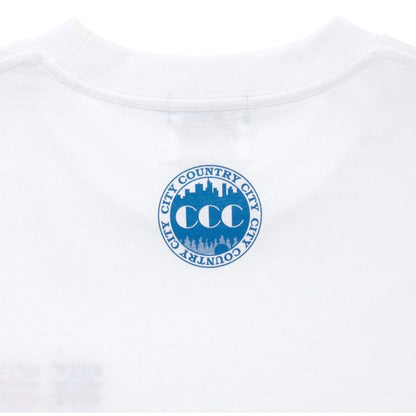 CITY COUNTRY CITY EMBROIDERED LOGO COTTON T-SHIRT_CCCC