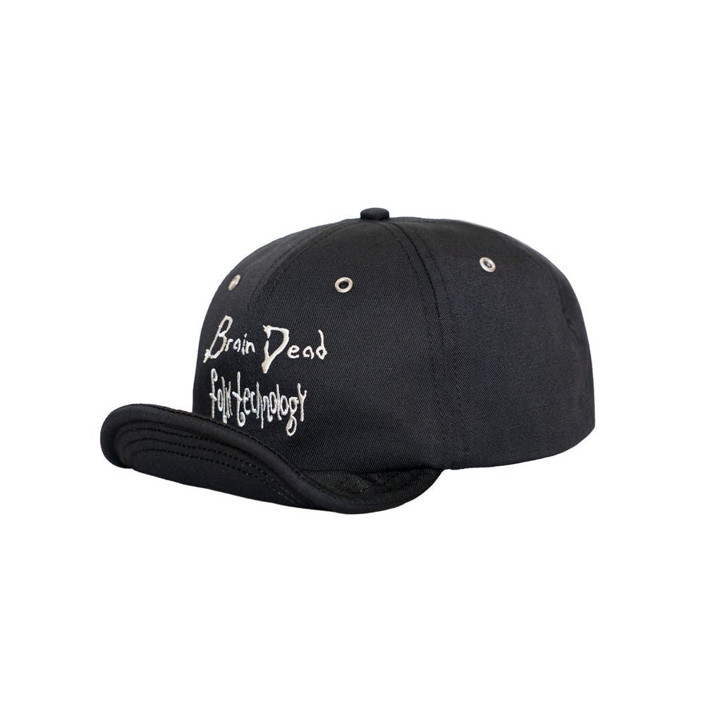 BRAIN DEAD FOLK TECHNOLOGY WIRE BRIM 6 PANEL HAT
