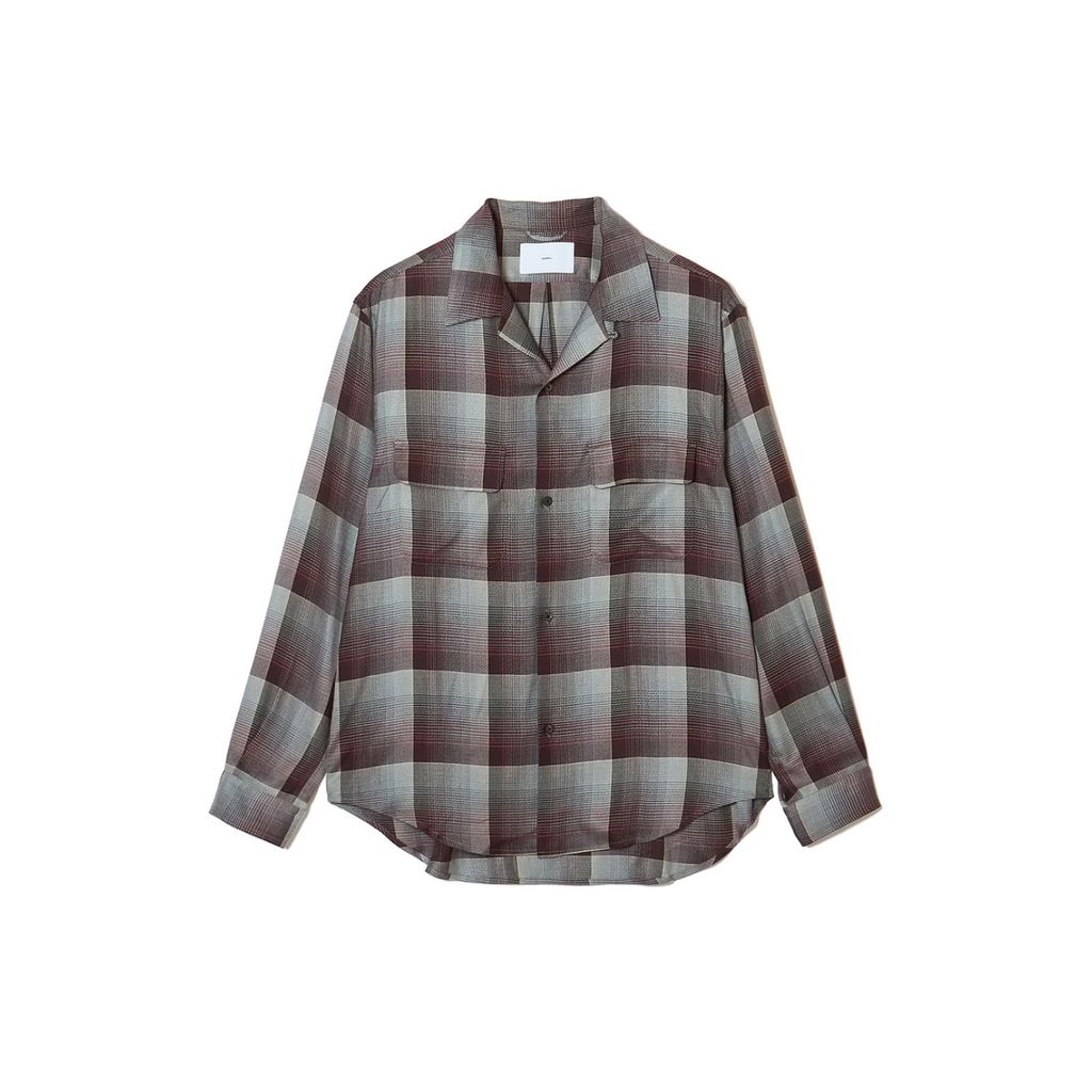 SUGARHILL OMBRE OPEN COLLAR SHIRT