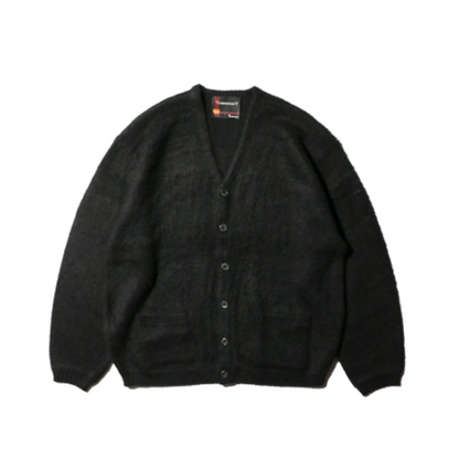 TOWNCRAFT  solid shaggy v cardigan