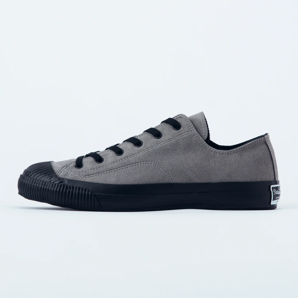PRAS SHELLCAP LOW VEGAN SUEDE / GRAY×BLACK