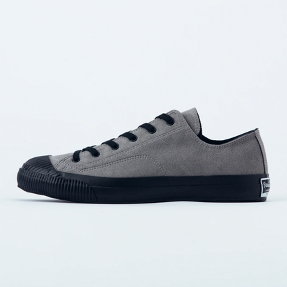 PRAS SHELLCAP LOW VEGAN SUEDE / GRAY×BLACK