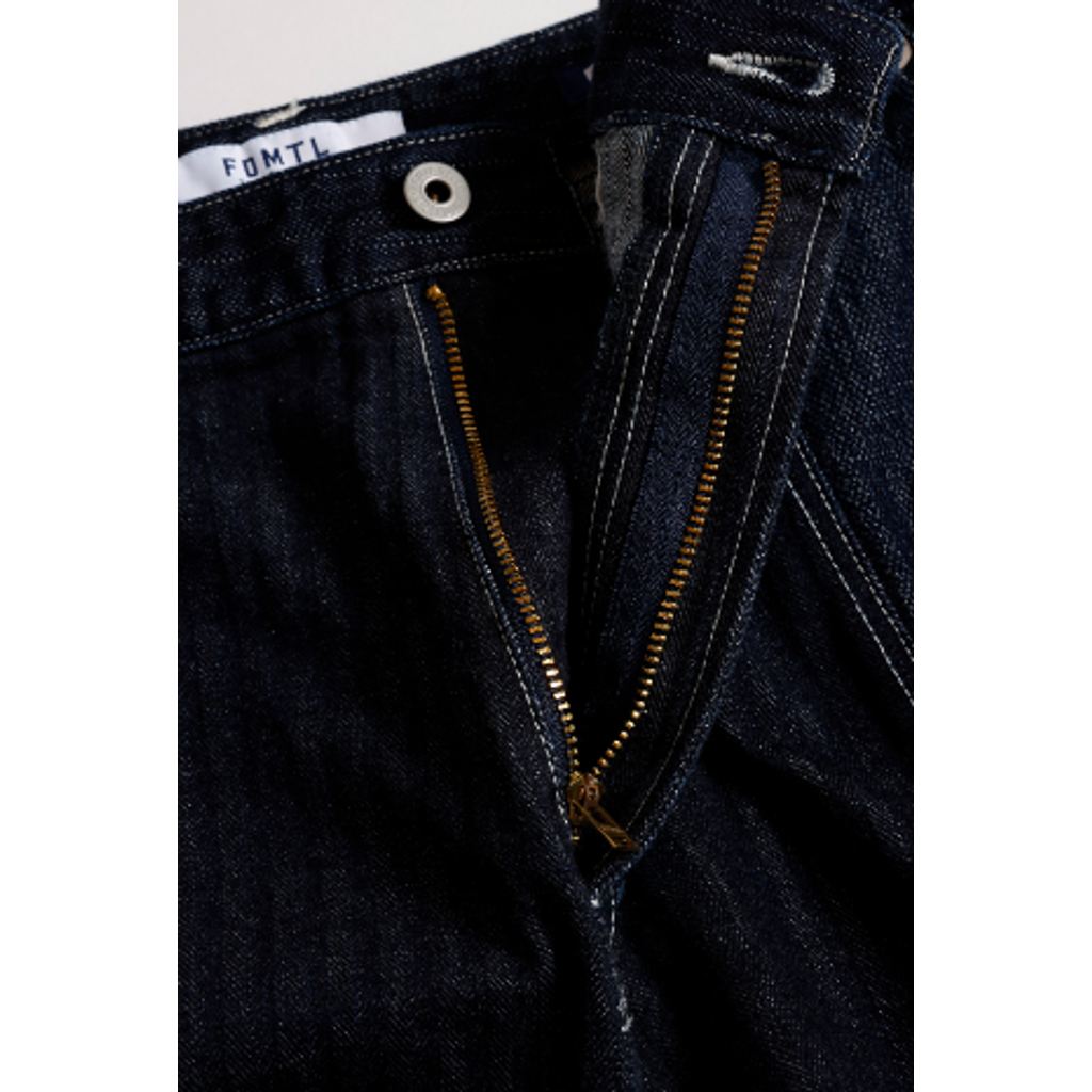 FDMTL FA26PN12R  PATCHWORK DOUBLE KNEE PANTS RINSE