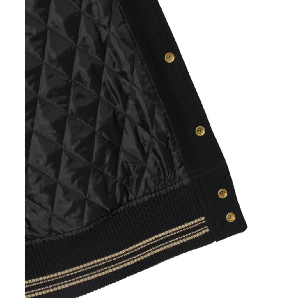 SUGARHILL LEATHER STUDIUM JACKET