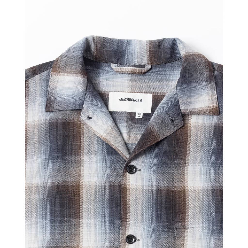 ANACHRONORM RELUX OPEN COLOR CHECK SHIRTS