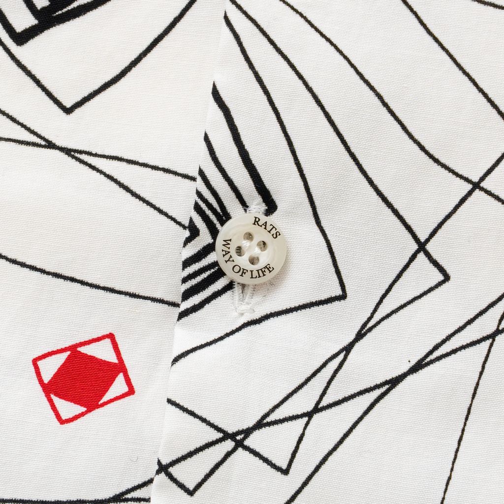 RATS GEOMETRIC S/S SHIRT