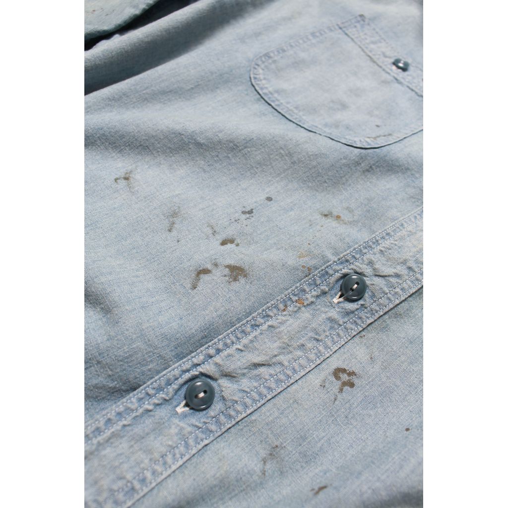 BOWWOW SKETCH ZOMBOO USN CHAMBRAY SHIRT AGED