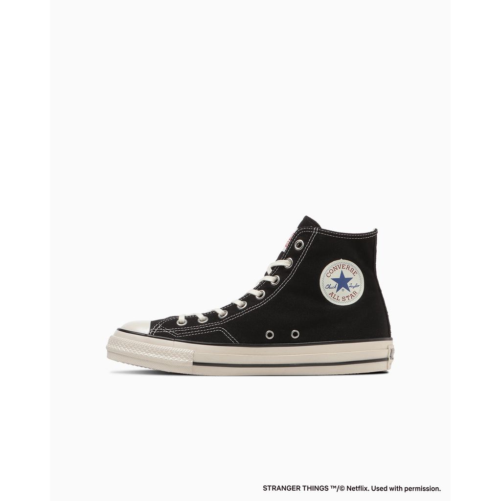 CONVERSE ALL STAR AGED 87 CL HI / STRANGER THINGS 5（BLACK）
