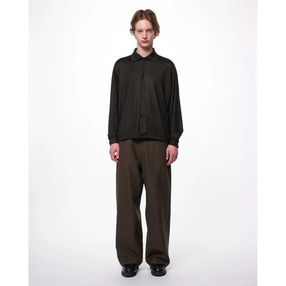 marka  Super 100s Washable Wool Jersey / Shirt Cardigan