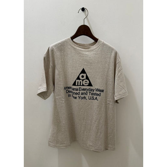 Americana アメリカーナ ame ロゴプリント Tシャツ 25SS BRF-750A/1