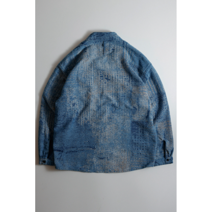 FDMTL BORO JAQUARD HAORI SHIRT 3YR WASH