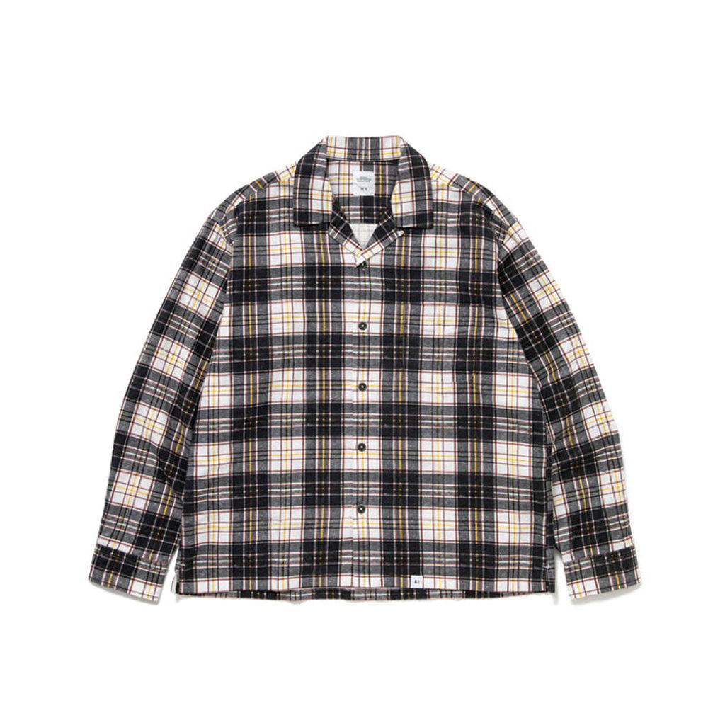 BEDWIN & THE HEARTBREAKERS L/S ORG PRINTED NEL SHIRT "RICK"