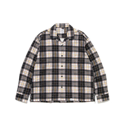 BEDWIN & THE HEARTBREAKERS L/S ORG PRINTED NEL SHIRT "RICK"