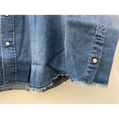 Wrangler Cut Off Remake Denim Shirts