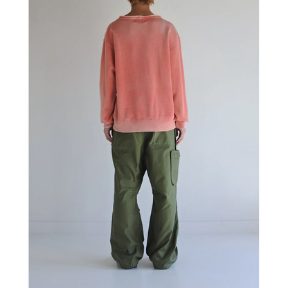 ANACHRONORM MANCHESTER PRINTED CUT-OFF SWEAT PARKA