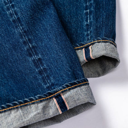 ANACHRONORM CONTEXT-001-1Y REGULAR TAPERED 5P PANTS INDIGO(ONE YEAR WASH)