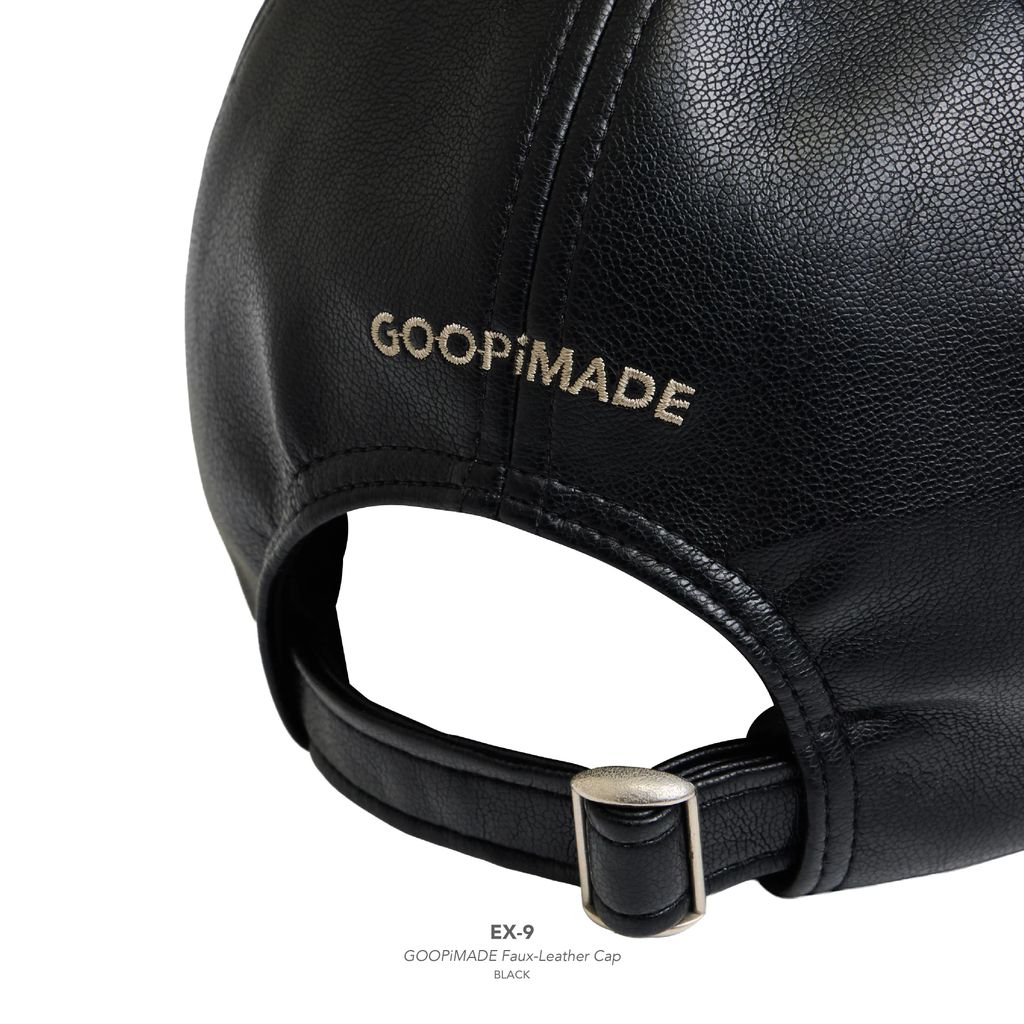 GOOPiMADE EX-9 GOOPiMADE Faux-Leather Cap