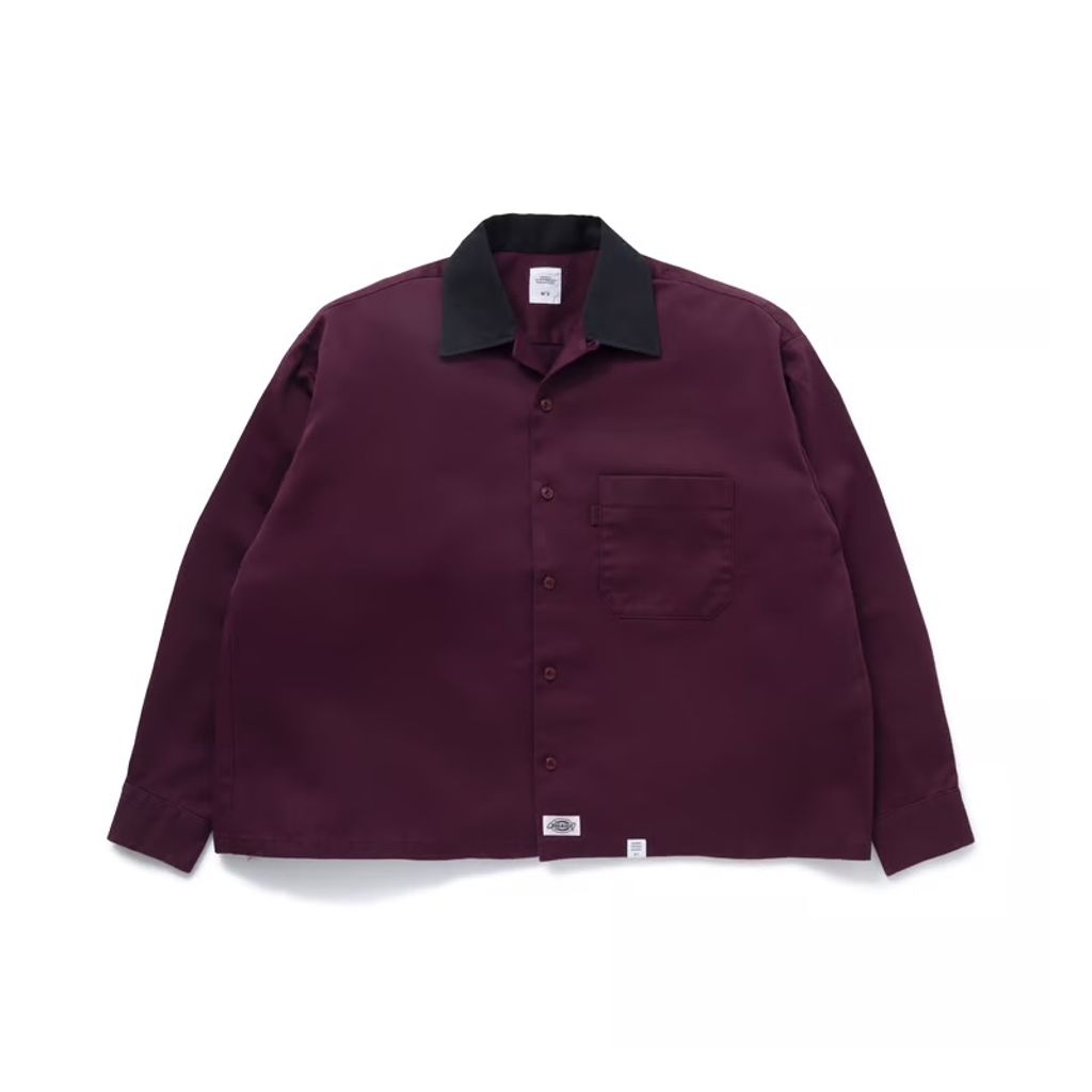 BEDWIN & THE HEARTBREAKERS Dickies Ex.OPEN COLLAR SHIRT “AARON”