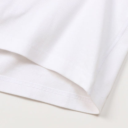 Hanes  BEEFY リブヘンリーネックTシャツ