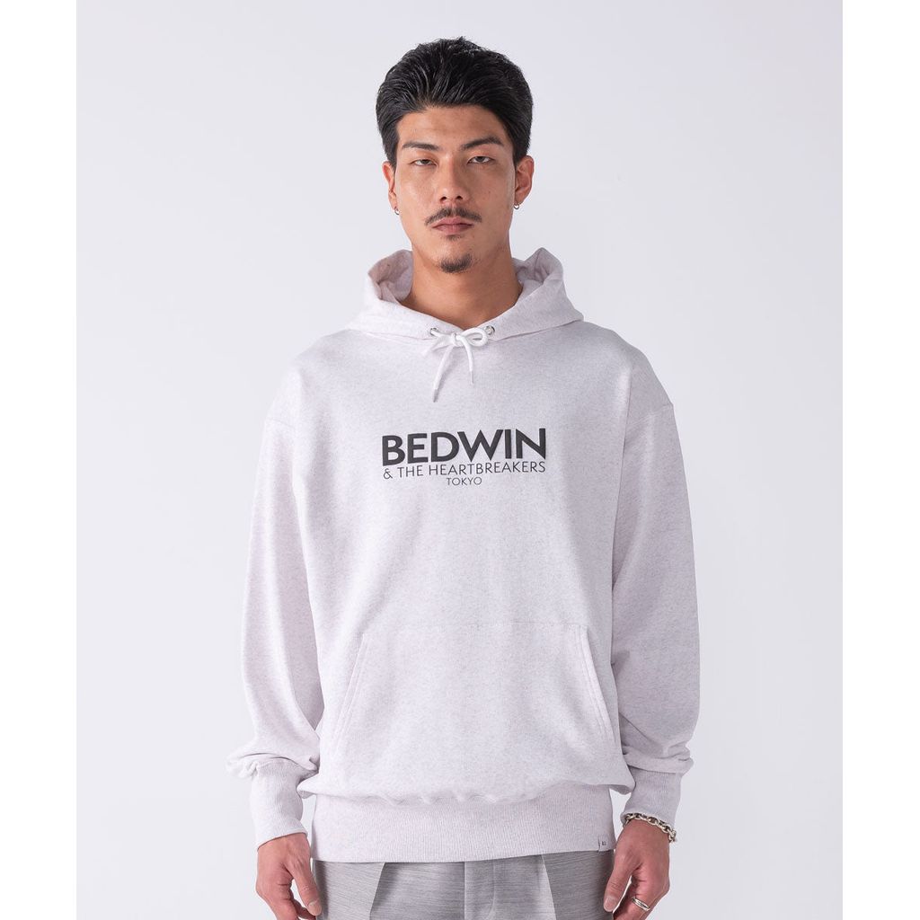 BEDWIN & THE HEARTBREAKERS L/S PRINTED HOODIE "RIDLEY"