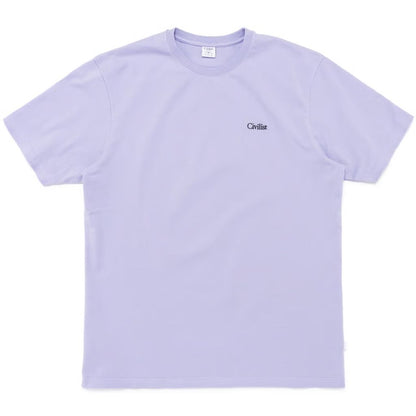 Civilist Mini Logo Tee - Lavender