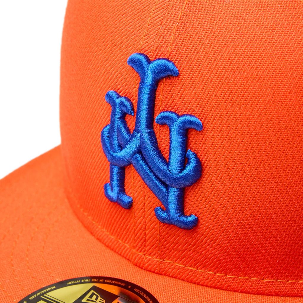 NEW ERA  59FIFTY MLB Upside Down ニューヨーク・メッツ オレンジ