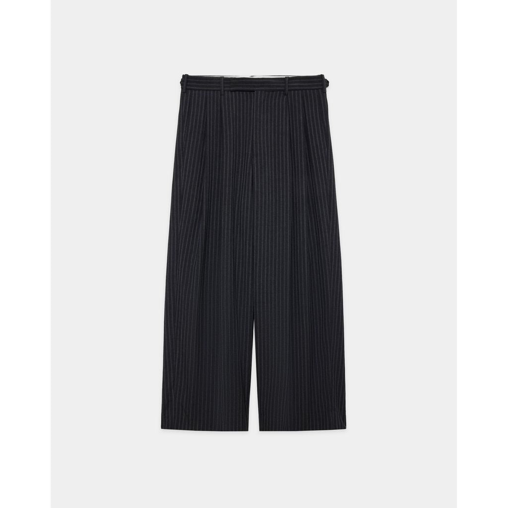marka 2/72 Wool Tropical Washer Two Tuck Baggy Trousers