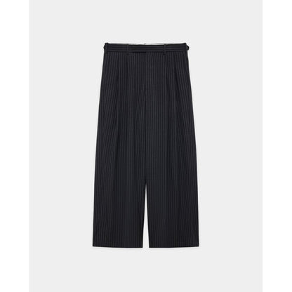 marka 2/72 Wool Tropical Washer Two Tuck Baggy Trousers