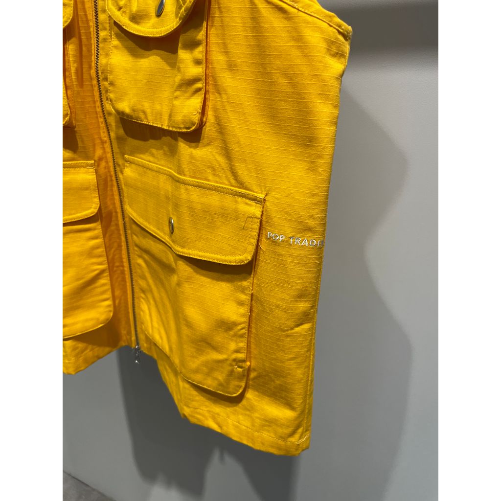 訳あり   POP TRADING COMPANY SAFARI VEST
