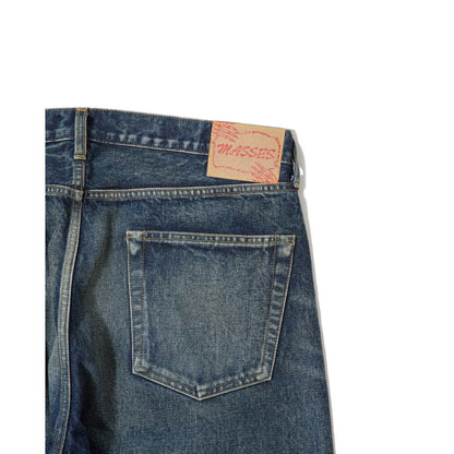 MASSES DENIM 5P PANTS H.WASH