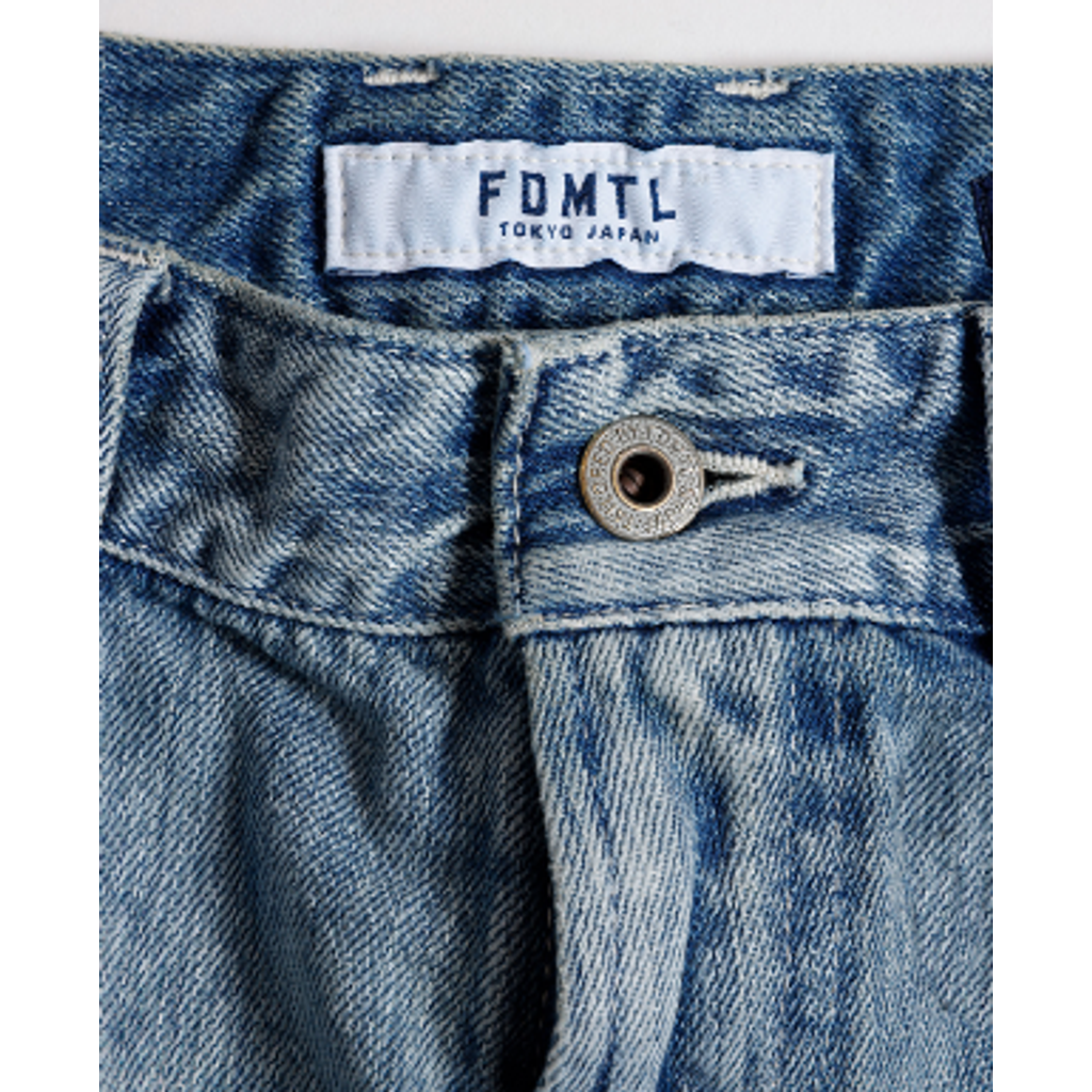 FDMTL FA26PN19U DENIM T-FORM PANTS 3YR WASH