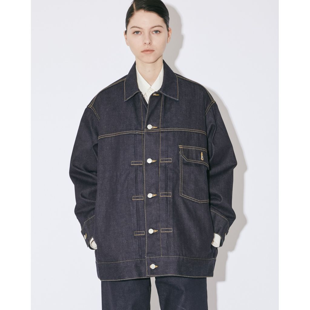 beautiful people  selvedge denim big blouson