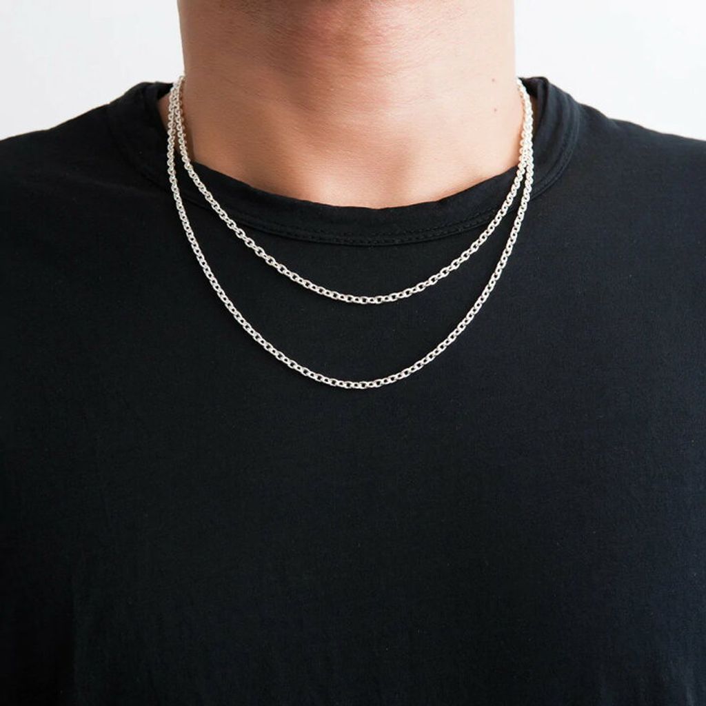 FANTASTIC MAN NECKLACE CHAIN "Azuki L 50" C-011S
