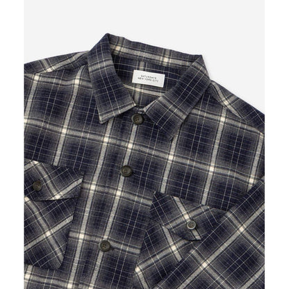 SATURDAYS NEW YORK CITY Marco Ombre Check CPO Shirt